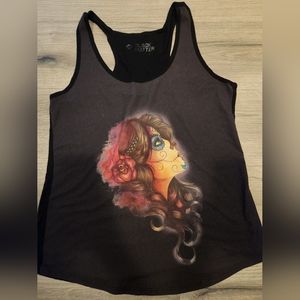 Vintage Día de los muertos tank top